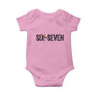 Six Seven Meme Gen Alpha Cowboy Hat Baby Onesie Funny Western Gift - Wonder Print Shop