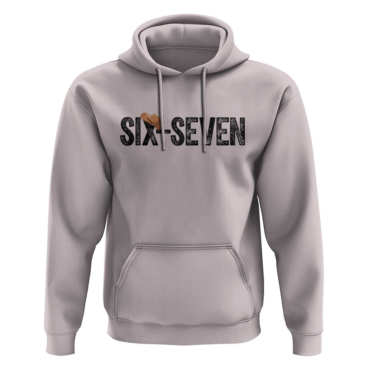 Six Seven Meme Gen Alpha Cowboy Hat Hoodie Funny Western Gift - Wonder Print Shop