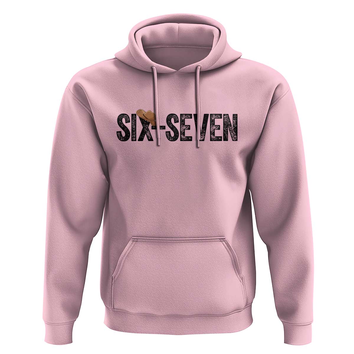 Six Seven Meme Gen Alpha Cowboy Hat Hoodie Funny Western Gift - Wonder Print Shop