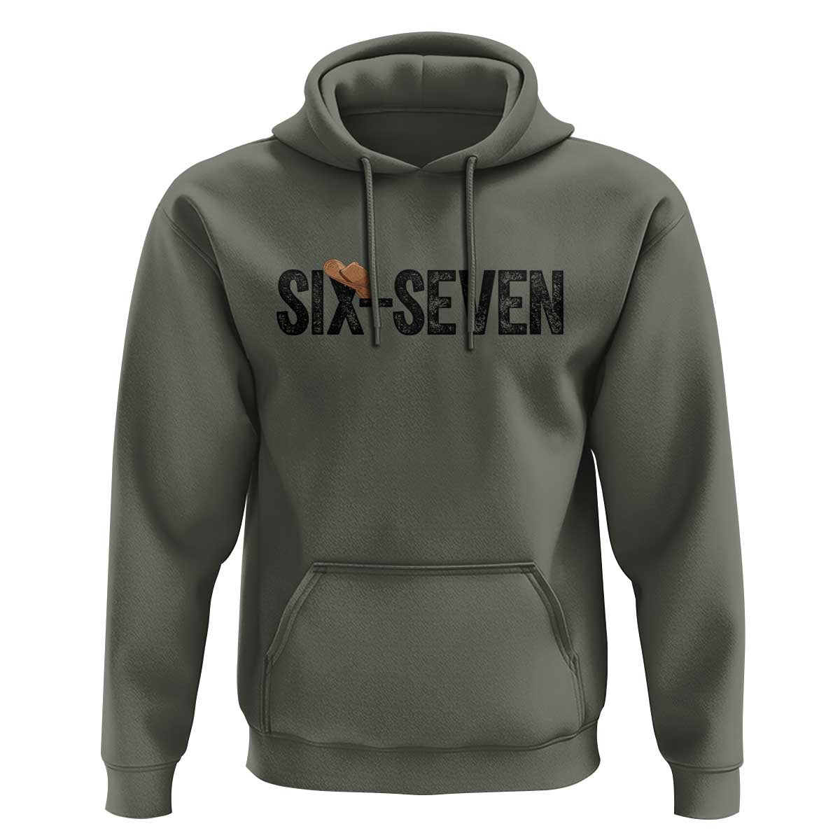 Six Seven Meme Gen Alpha Cowboy Hat Hoodie Funny Western Gift - Wonder Print Shop