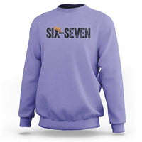 Six Seven Meme Gen Alpha Cowboy Hat Sweatshirt Funny Western Gift - Wonder Print Shop
