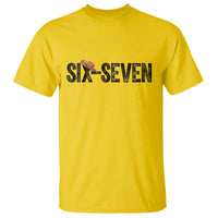 Six Seven Meme Gen Alpha Cowboy Hat T Shirt Funny Western Gift - Wonder Print Shop