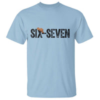 Six Seven Meme Gen Alpha Cowboy Hat T Shirt Funny Western Gift - Wonder Print Shop