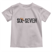 Six Seven Meme Gen Alpha Cowboy Hat Toddler T Shirt Funny Western Gift - Wonder Print Shop