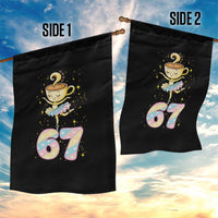Funny Ballerina Cappuccina Ballet Six Seven Garden Flag Brainrot Meme Pastel Gift - Wonder Print Shop