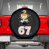 Funny Ballerina Cappuccina Ballet Six Seven Spare Tire Cover Brainrot Meme Pastel Gift - Wonder Print Shop