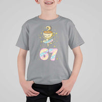 Funny Ballerina Cappuccina Ballet Six Seven T Shirt For Kid Brainrot Meme Pastel Gift - Wonder Print Shop