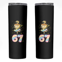 Funny Ballerina Cappuccina Ballet Six Seven Skinny Tumbler Brainrot Meme Pastel Gift - Wonder Print Shop
