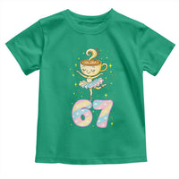 Funny Ballerina Cappuccina Ballet Six Seven Toddler T Shirt Brainrot Meme Pastel Gift - Wonder Print Shop