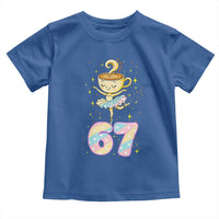 Funny Ballerina Cappuccina Ballet Six Seven Toddler T Shirt Brainrot Meme Pastel Gift - Wonder Print Shop
