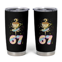 Funny Ballerina Cappuccina Ballet Six Seven Tumbler Cup Brainrot Meme Pastel Gift - Wonder Print Shop