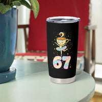 Funny Ballerina Cappuccina Ballet Six Seven Tumbler Cup Brainrot Meme Pastel Gift - Wonder Print Shop
