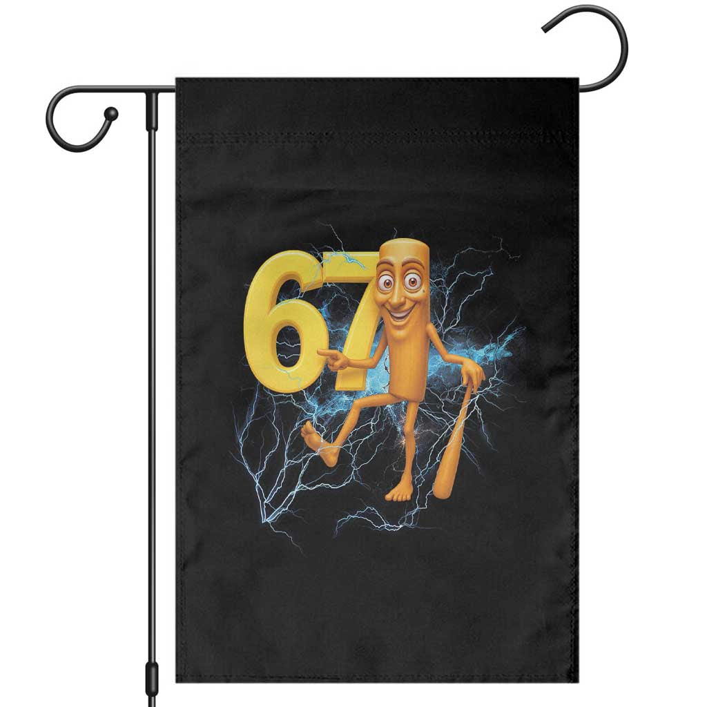 Tung Tung Sahur Six Seven Meme Garden Flag Funny Gen Z Alpha Gift - Wonder Print Shop