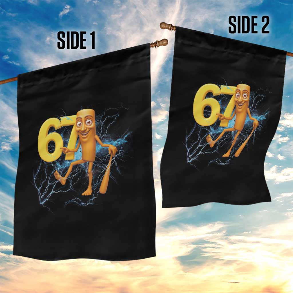 Tung Tung Sahur Six Seven Meme Garden Flag Funny Gen Z Alpha Gift - Wonder Print Shop