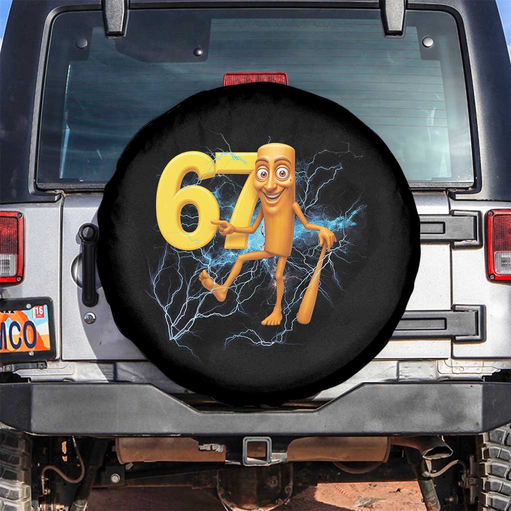 Tung Tung Sahur Six Seven Meme Spare Tire Cover Funny Gen Z Alpha Gift - Wonder Print Shop