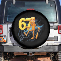Tung Tung Sahur Six Seven Meme Spare Tire Cover Funny Gen Z Alpha Gift - Wonder Print Shop