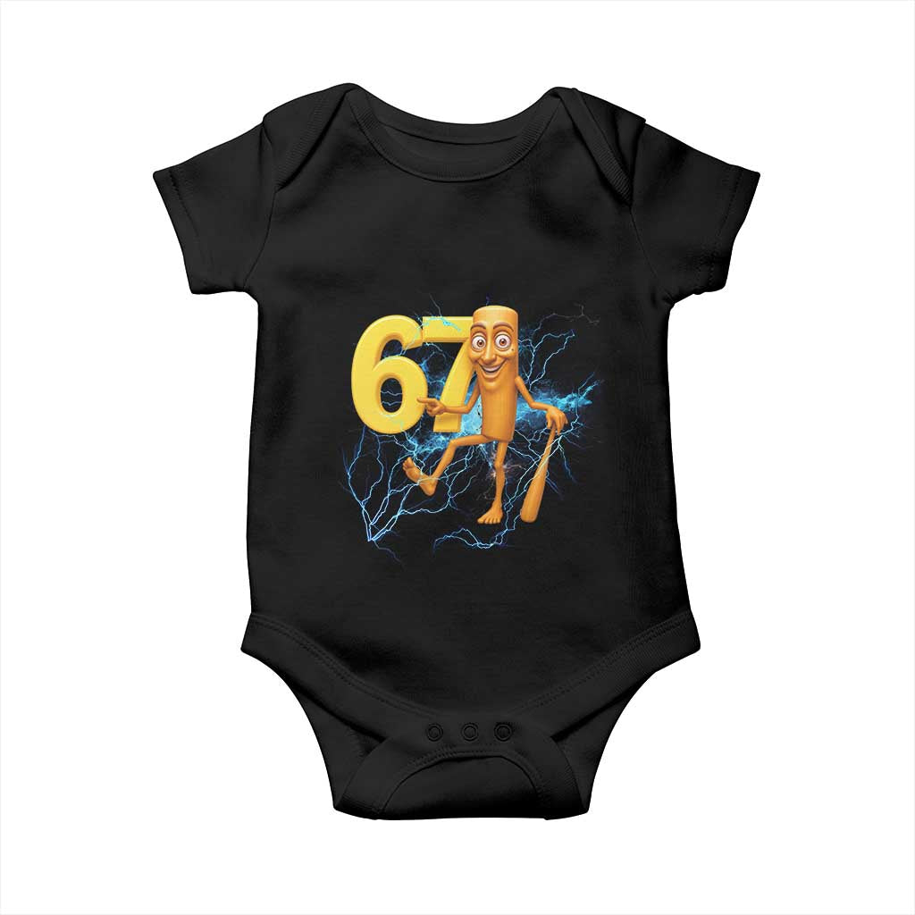 Tung Tung Sahur Six Seven Meme Baby Onesie Funny Gen Z Alpha Gift - Wonder Print Shop