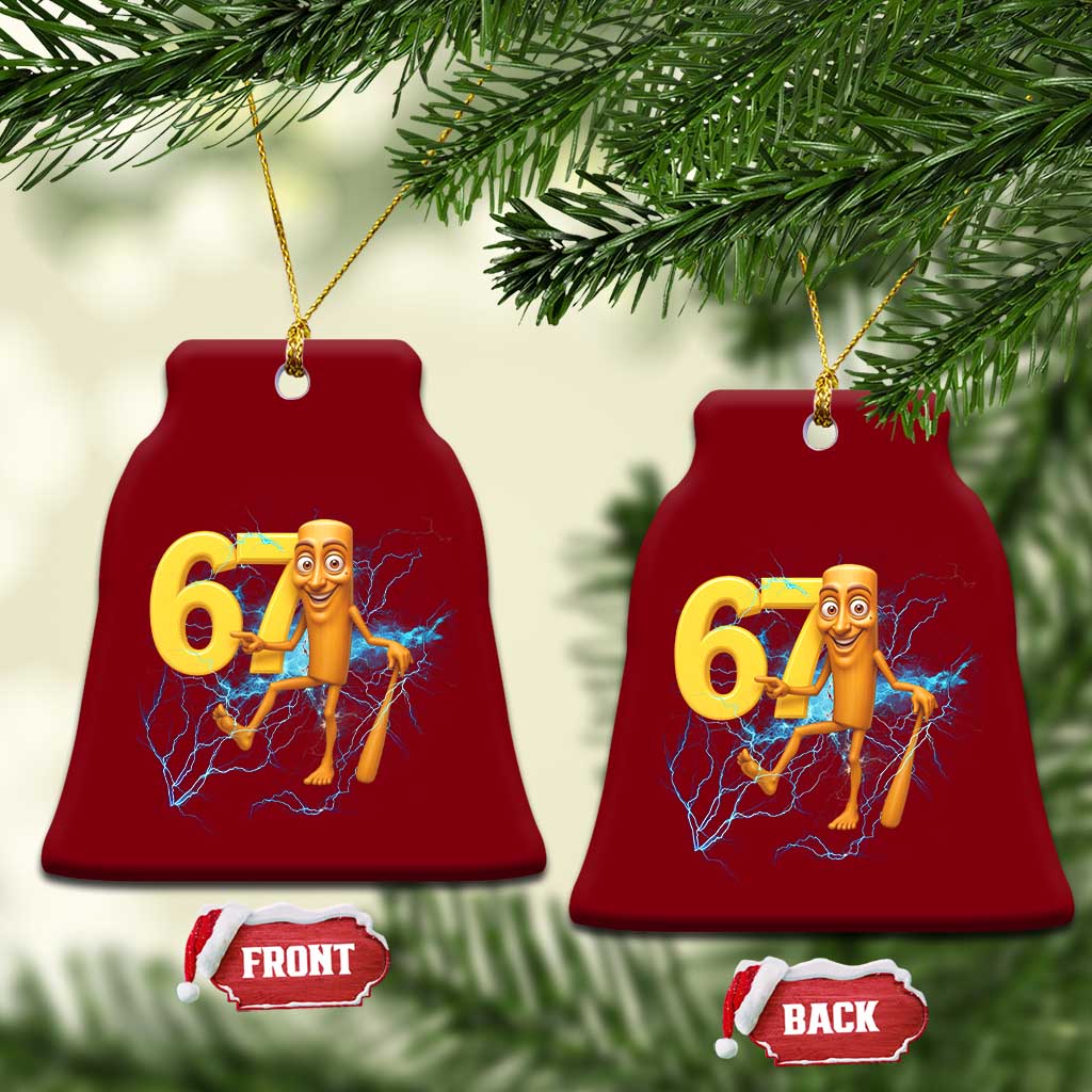 Tung Tung Sahur Six Seven Meme Ceramic Ornament Funny Gen Z Alpha Gift - Wonder Print Shop