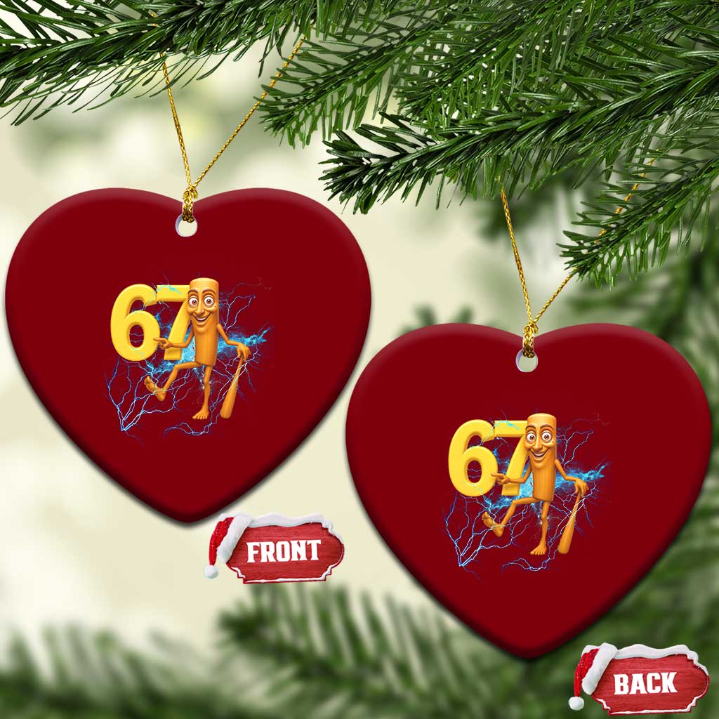 Tung Tung Sahur Six Seven Meme Ceramic Ornament Funny Gen Z Alpha Gift - Wonder Print Shop