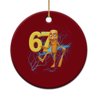Tung Tung Sahur Six Seven Meme Ceramic Ornament Funny Gen Z Alpha Gift - Wonder Print Shop