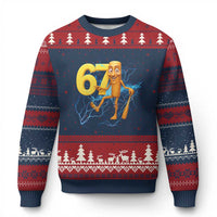 Tung Tung Sahur Six Seven Meme Ugly Christmas Sweater Funny Gen Z Alpha Gift - Wonder Print Shop