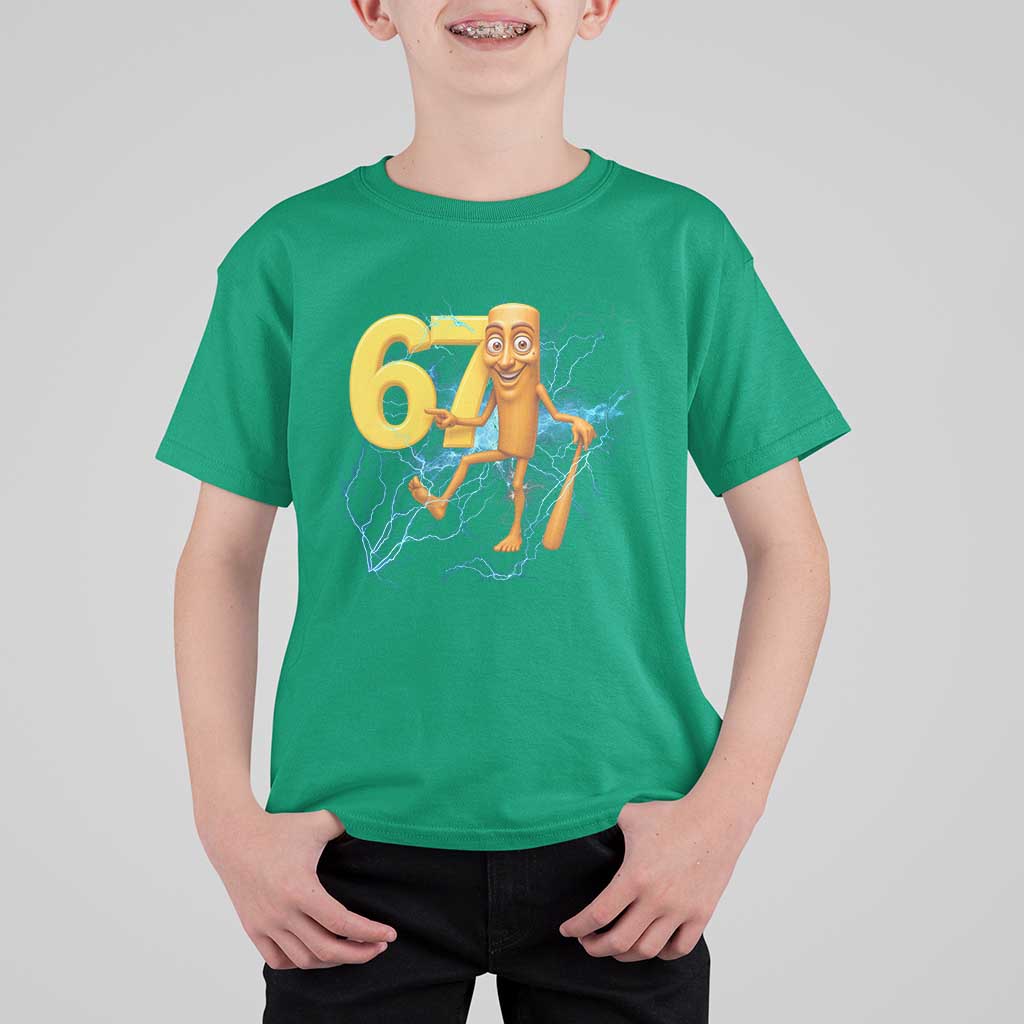 Tung Tung Sahur Six Seven Meme T Shirt For Kid Funny Gen Z Alpha Gift - Wonder Print Shop