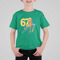 Tung Tung Sahur Six Seven Meme T Shirt For Kid Funny Gen Z Alpha Gift - Wonder Print Shop