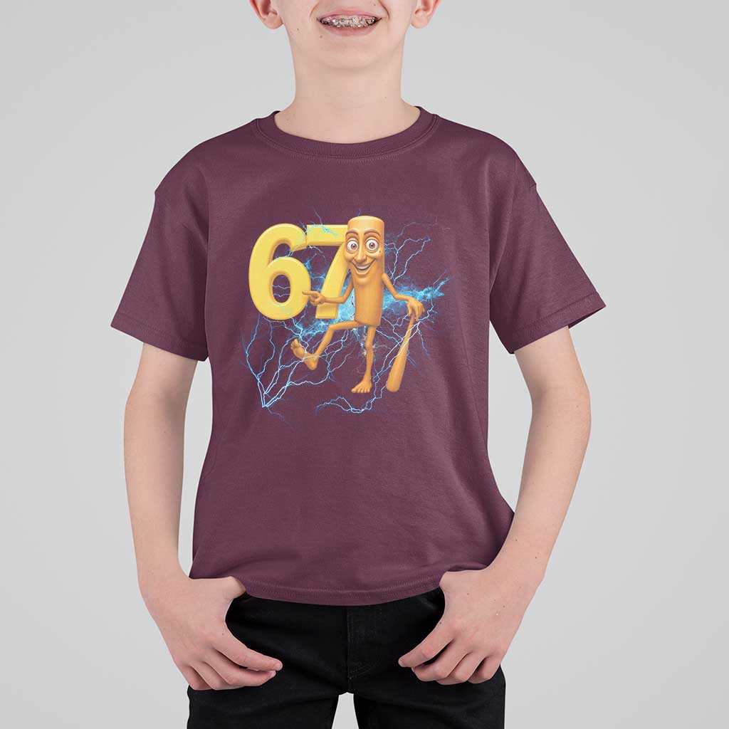 Tung Tung Sahur Six Seven Meme T Shirt For Kid Funny Gen Z Alpha Gift - Wonder Print Shop