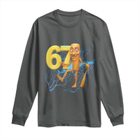 Tung Tung Sahur Six Seven Meme Long Sleeve Shirt Funny Gen Z Alpha Gift - Wonder Print Shop