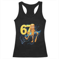 Tung Tung Sahur Six Seven Meme Racerback Tank Top Funny Gen Z Alpha Gift - Wonder Print Shop