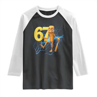 Tung Tung Sahur Six Seven Meme Raglan Shirt Funny Gen Z Alpha Gift - Wonder Print Shop