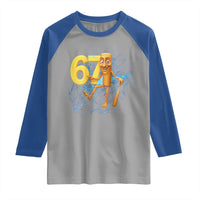 Tung Tung Sahur Six Seven Meme Raglan Shirt Funny Gen Z Alpha Gift - Wonder Print Shop