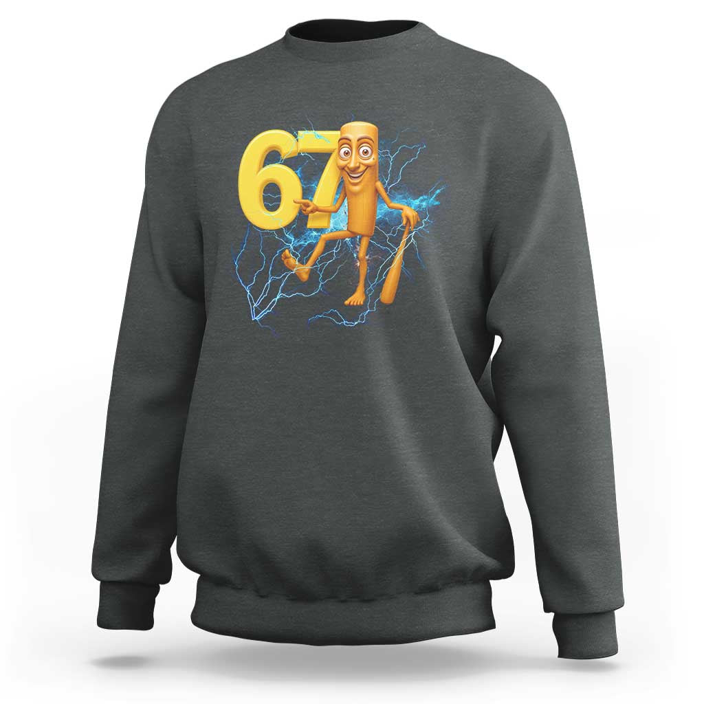 Tung Tung Sahur Six Seven Meme Sweatshirt Funny Gen Z Alpha Gift - Wonder Print Shop