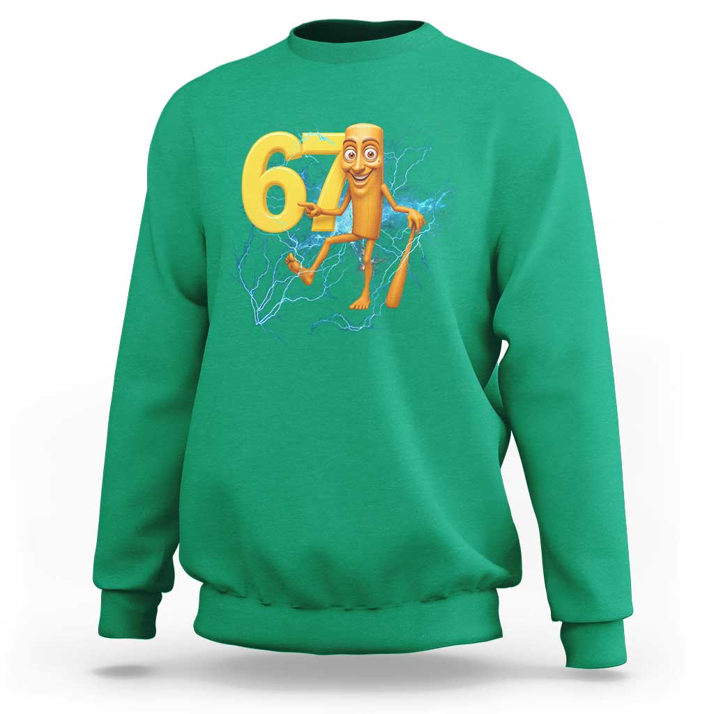 Tung Tung Sahur Six Seven Meme Sweatshirt Funny Gen Z Alpha Gift - Wonder Print Shop