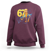 Tung Tung Sahur Six Seven Meme Sweatshirt Funny Gen Z Alpha Gift - Wonder Print Shop
