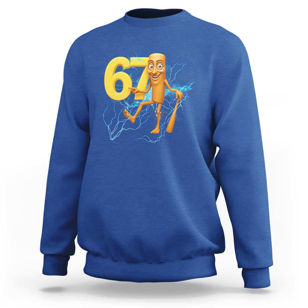 Tung Tung Sahur Six Seven Meme Sweatshirt Funny Gen Z Alpha Gift - Wonder Print Shop