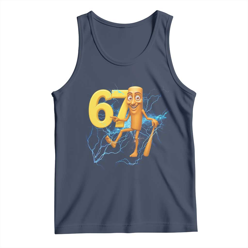 Tung Tung Sahur Six Seven Meme Tank Top Funny Gen Z Alpha Gift - Wonder Print Shop