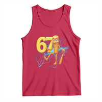 Tung Tung Sahur Six Seven Meme Tank Top Funny Gen Z Alpha Gift - Wonder Print Shop