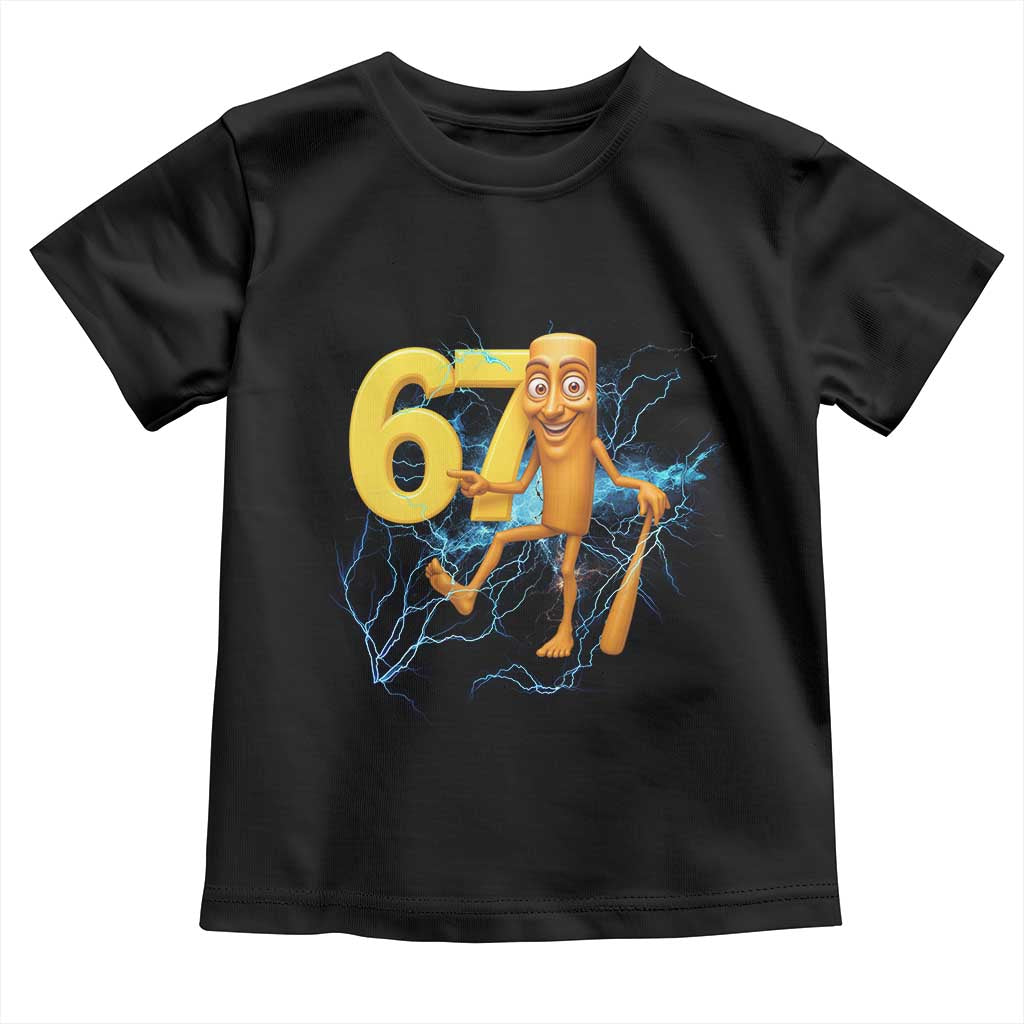 Tung Tung Sahur Six Seven Meme Toddler T Shirt Funny Gen Z Alpha Gift - Wonder Print Shop