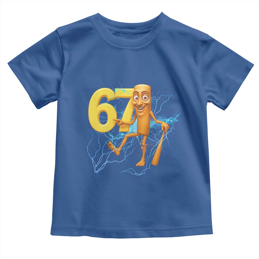 Tung Tung Sahur Six Seven Meme Toddler T Shirt Funny Gen Z Alpha Gift - Wonder Print Shop