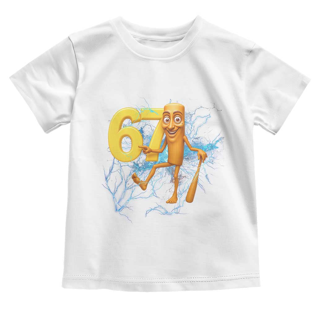 Tung Tung Sahur Six Seven Meme Toddler T Shirt Funny Gen Z Alpha Gift - Wonder Print Shop