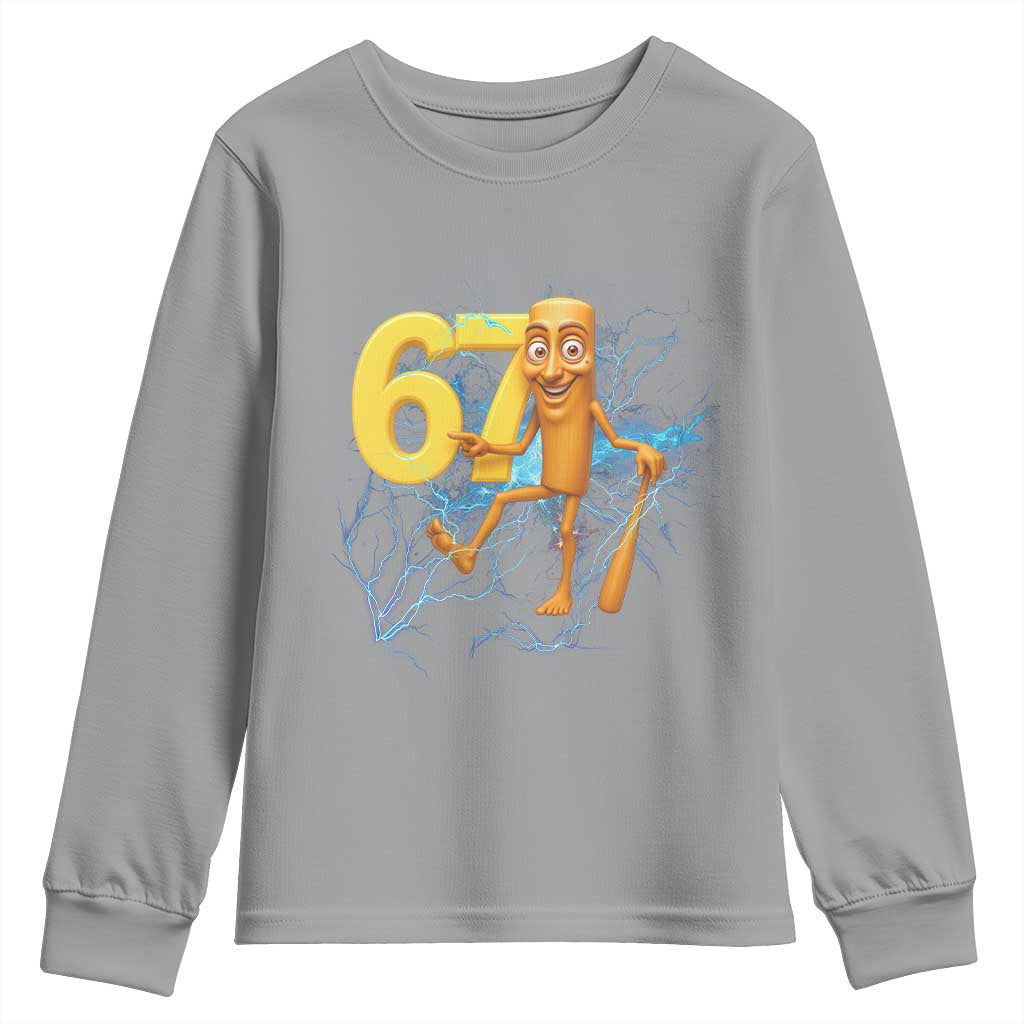 Tung Tung Sahur Six Seven Meme Youth Sweatshirt Funny Gen Z Alpha Gift - Wonder Print Shop