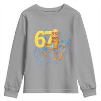 Tung Tung Sahur Six Seven Meme Youth Sweatshirt Funny Gen Z Alpha Gift - Wonder Print Shop