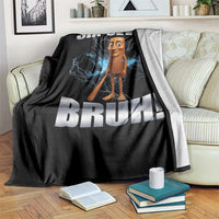 Tung Tung Sahur Six Seven Meme Throw Blanket Funny 67 Gen Alpha Gift - Wonder Print Shop