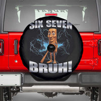 Tung Tung Sahur Six Seven Meme Spare Tire Cover Funny 67 Gen Alpha Gift - Wonder Print Shop