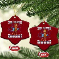 Tung Tung Sahur Six Seven Meme Ceramic Ornament Funny 67 Gen Alpha Gift - Wonder Print Shop