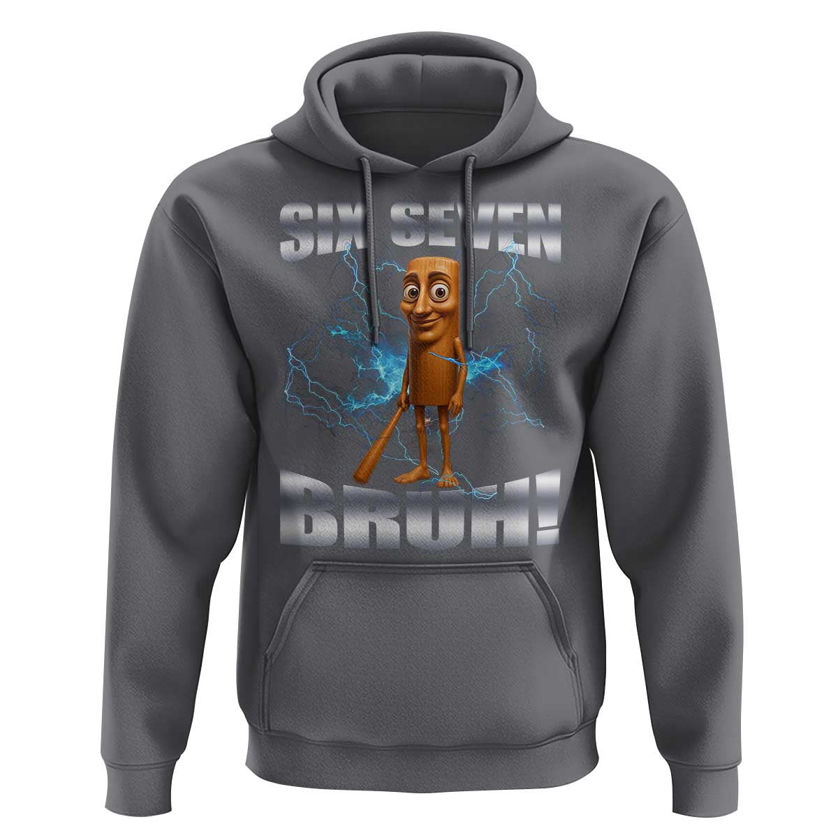 Tung Tung Sahur Six Seven Meme Hoodie Funny 67 Gen Alpha Gift - Wonder Print Shop