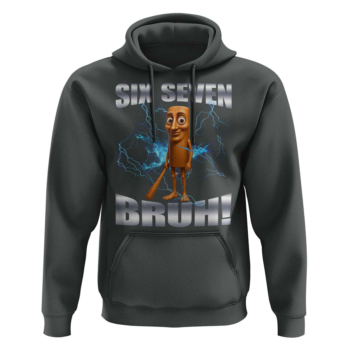 Tung Tung Sahur Six Seven Meme Hoodie Funny 67 Gen Alpha Gift - Wonder Print Shop