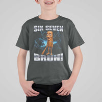 Tung Tung Sahur Six Seven Meme T Shirt For Kid Funny 67 Gen Alpha Gift - Wonder Print Shop