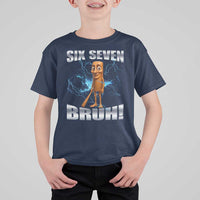 Tung Tung Sahur Six Seven Meme T Shirt For Kid Funny 67 Gen Alpha Gift - Wonder Print Shop